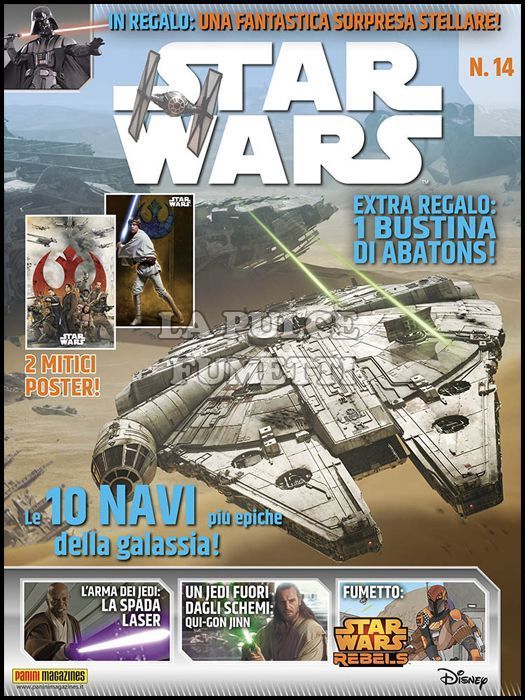 PANINI LEGENDS # 19 - STAR WARS MAGAZINE 14